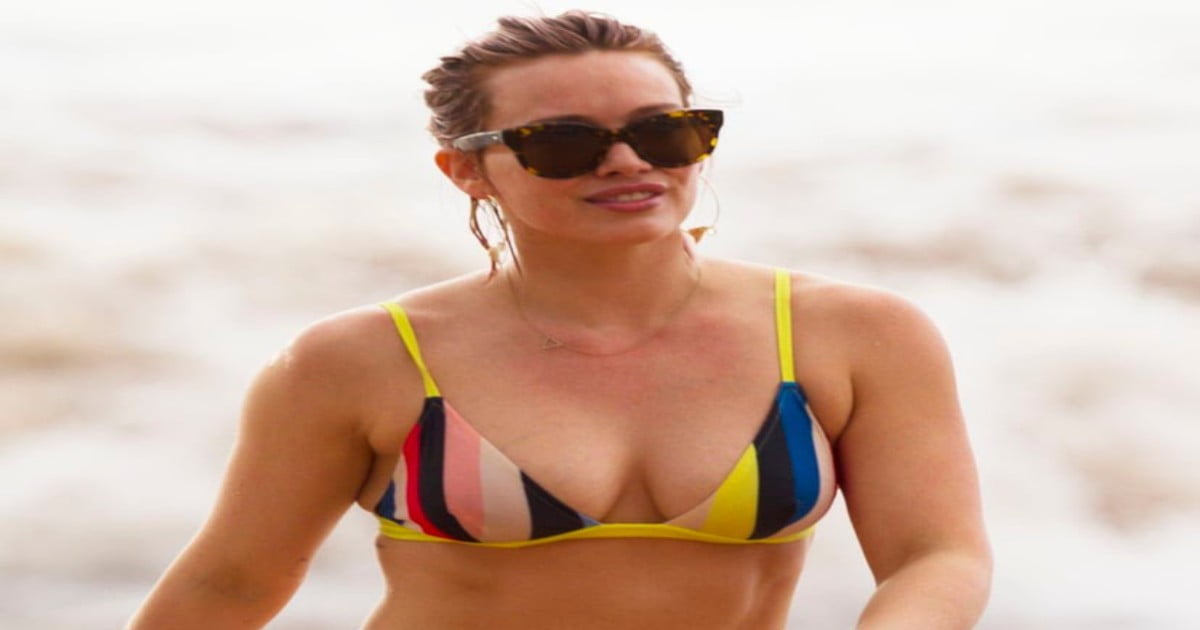 Hilary Duff Flaunts S Xy Bikini Body In Chasing The Sun Music Video