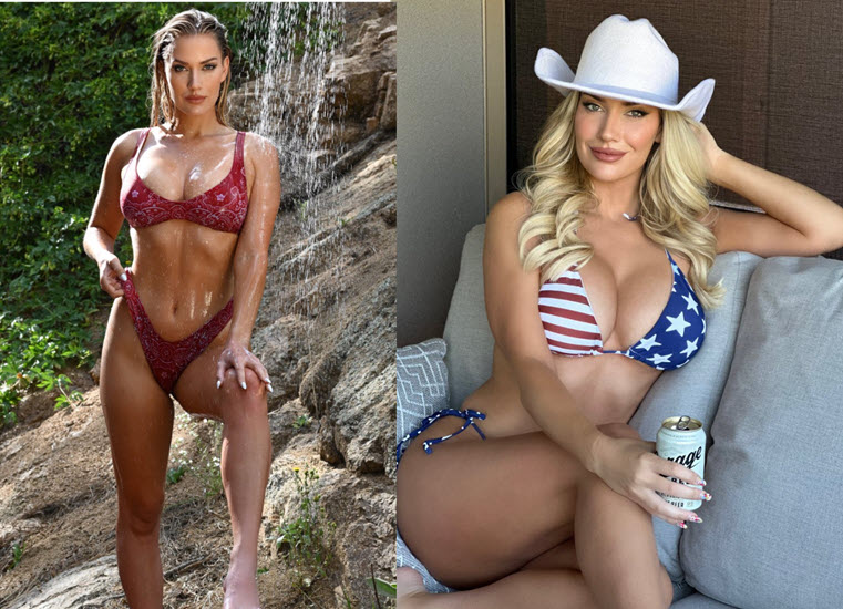 PICTURE. Paige Spiranac launches 2024 calendar starring in hot bikini