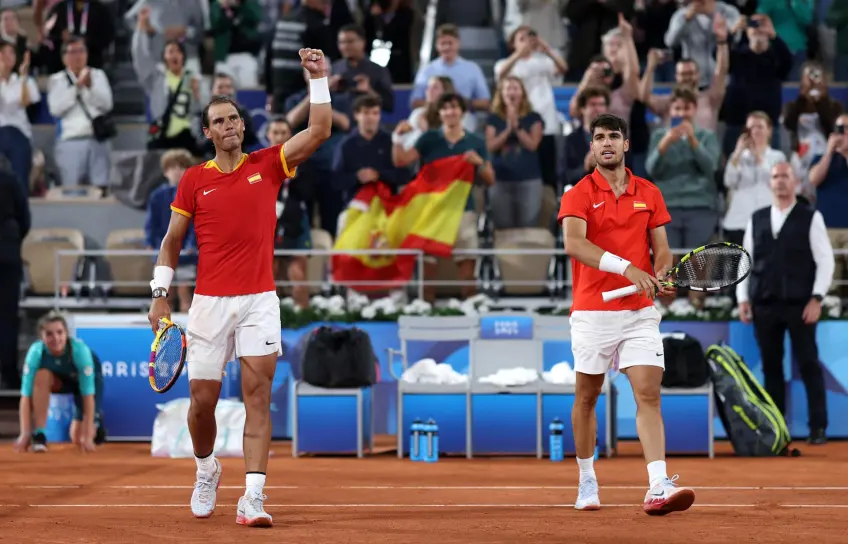 Rafael Nadal And Carlos Alcaraz Kick Off Gold Medal Quest At Paris ...