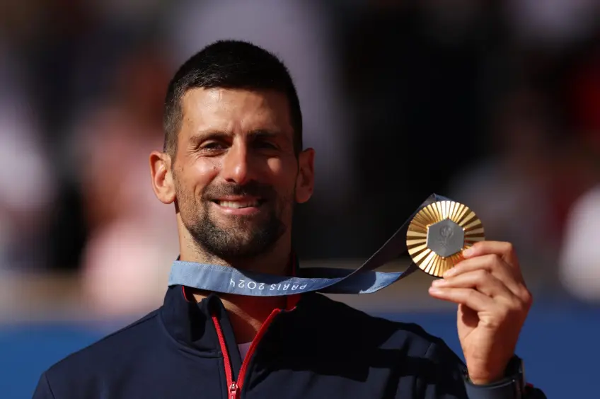 Novak Djokovic admits he's overwhelmed by emotions after crowning gold