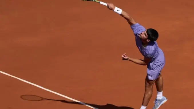 carlos-alcaraz-impresses-in-his-last-practice-session-before-his-rome-debut