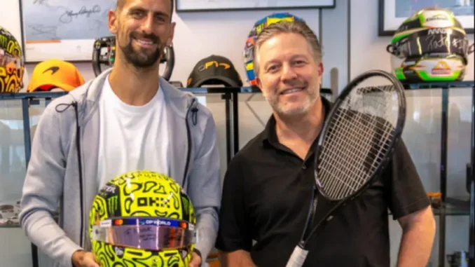 novak-djokovic-takes-highspead-break-makes-a-pit-stop-at-mclaren-s-heart