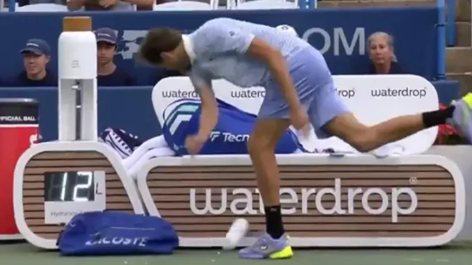 watch-daniil-medvedev-hurles-racket-destroys-bottle-after-losing-epic-match-point