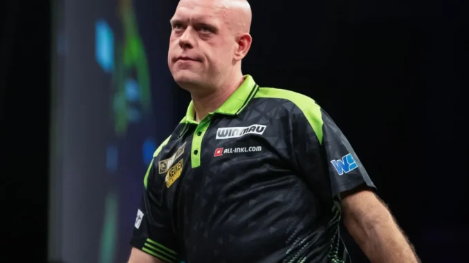 Michael van Gerwen could dip